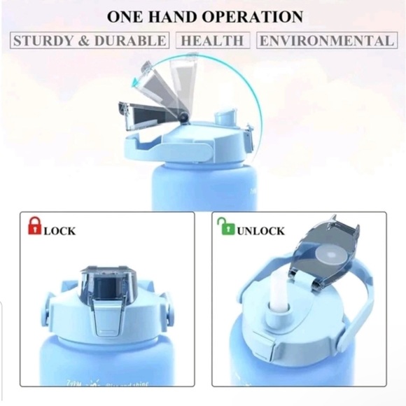 NWT Motivational Family Water Bottles. - Picture 2 of 4